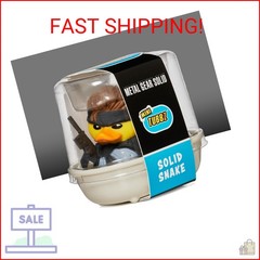 TUBBZ Mini: Metal Gear Solid – Solid Snake Cosplaying Rubber Duck Vinyl Figure