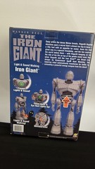 The Iron Giant – Light-up Eyes & Sound, Walking Iron Giant Figure – New in box.