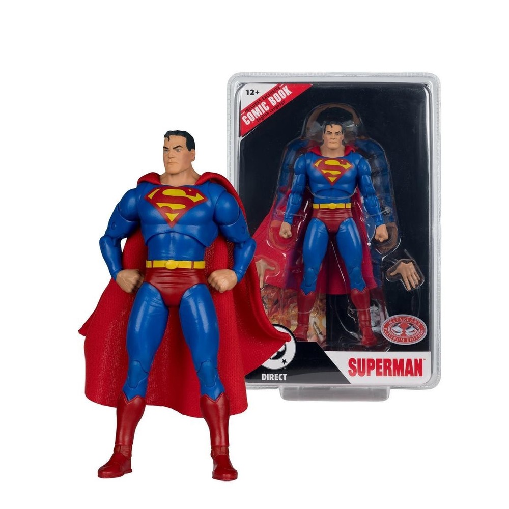McFarlane Superman ( Justice #1 ) Page Punchers Action Figure Pre-Sale