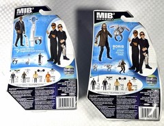 Lot Of 2 MIB Men in Black 3 Agent J & BORIS Cosmic Quick-Shift 4” Action Figure