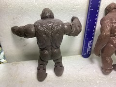 King Kong action figure lot of three.
