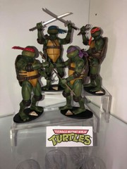 15 x Teenage Mutant Ninja Turtles (TMNT) – Action Figure Display Stands – BLACK