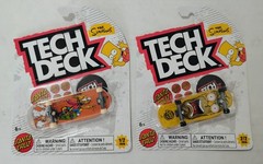 Tech Deck SANTA CRUZ X The Simpsons Homer & Bart 2026 Complete Set (2) – RARE!!!