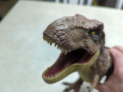 Mattel Jurassic Park Tyrannosaurus Rex 24 in Action Figure T Rex Dinosaur Used