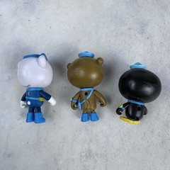 Fisher-Price Octonauts 8 Figure Lot Gup-B Submarine Kwazaii Captain Barnacles