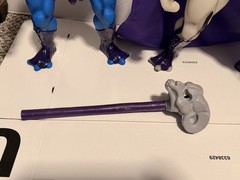 Masters of the Universe Mexican Figure Bootleg Skeletor and Scareglow