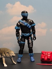 Snake Eyes Commando Black Major G.I. Joe GI Joe Action Figure 2025