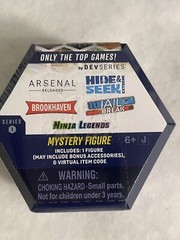 New Ninja Legends Hide & Seek Mystery Figures Series 1 w/Code Sealed Lot of 23