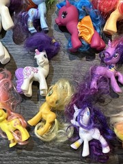 Large Lot Of Vintage My Little Pony- Various Years 80s-2000s