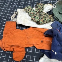 AS-IS Hasbro 12” GI JOE 1960’s – 70’s Jumpsuit Clothes Lot – Adventure Team C4