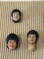 **PICK 1** 1/6 12″ Bruce Lee Kung Fu Hot Toys Enterbay Head Sculpt Action Figure