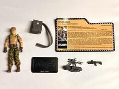 GI Joe Collectors Club Loose Lot Complete Iceberg, Rock N Roll, & Dr Mindbender