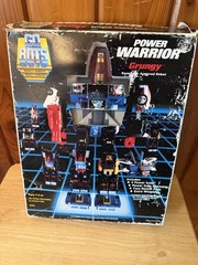 GoBots Power Warrior Grungy 1985 Renegade Armored Robot Tonka Vintage w box #1