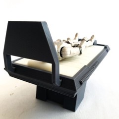 Custom Medical Bed Table #3 for 3.75 Inch 1:18 figures Sci-fi Diorama