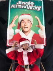 Custom 8″ Mego Arnold Schwarzeneger Howard Jingle all the way Action Figure