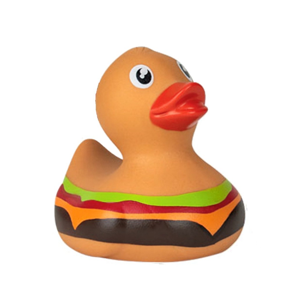 Cheeseburger Rubber Ducky – 2in – Jeep Ducking – FAST US Shipper