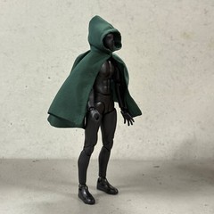 PB-C-ATK: 1/12 Green Wired Cloak Cape for Figma Attack on Titan Action Figure