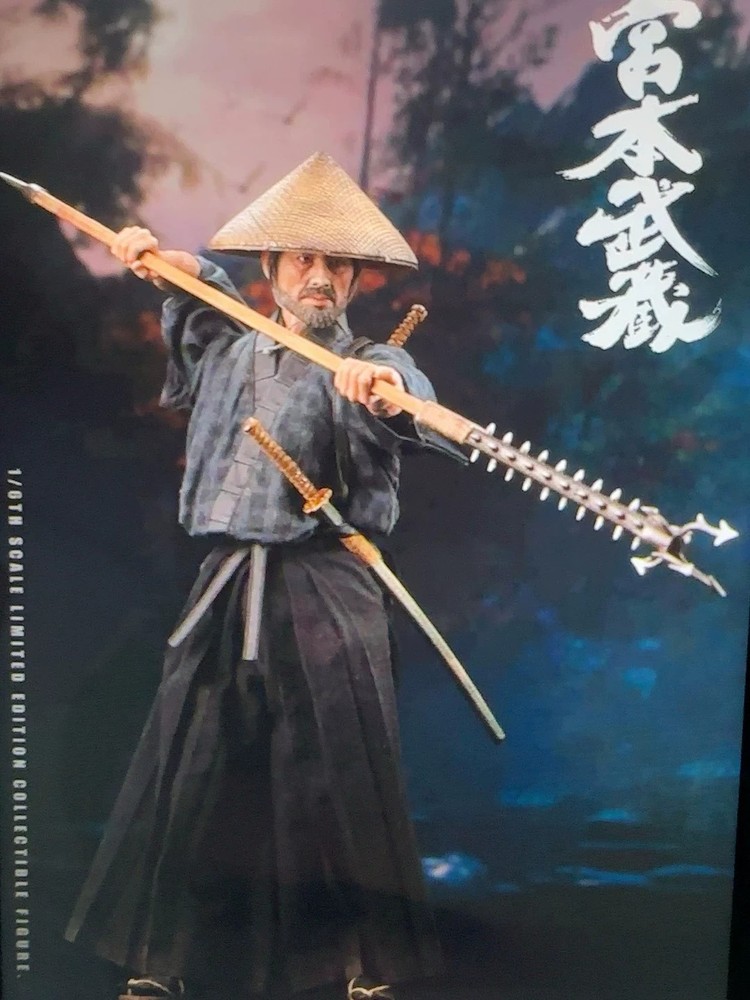 POP 1/6 EX037 Miyamoto Musashi Samurai Collectible Action Figure Model