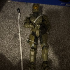 McFarlane Halo Master Chief 12-inch Action Figure with Assault Rifle and Frag Gr