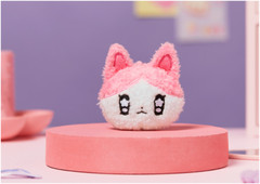 Kakao Friends Golgolz Collaborate Stuffed Plush Doll Keyring Make-up Pouch Bag