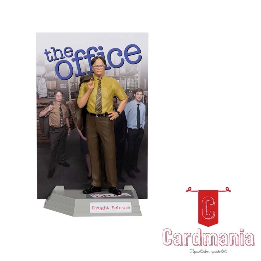 The Office – Dwight Schrute Movie Maniacs 6″ Scale Posed PVC Figure | New