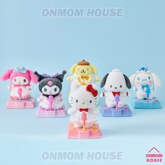 Sanrio Characters Idol Fashion Change Doll Stage Music Toy Korea Ver 6 Doll Set