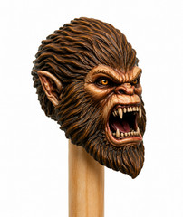 Fantasy D&D Mythic Legions Monkey King Head 1.0 1:12 3d Resin Print