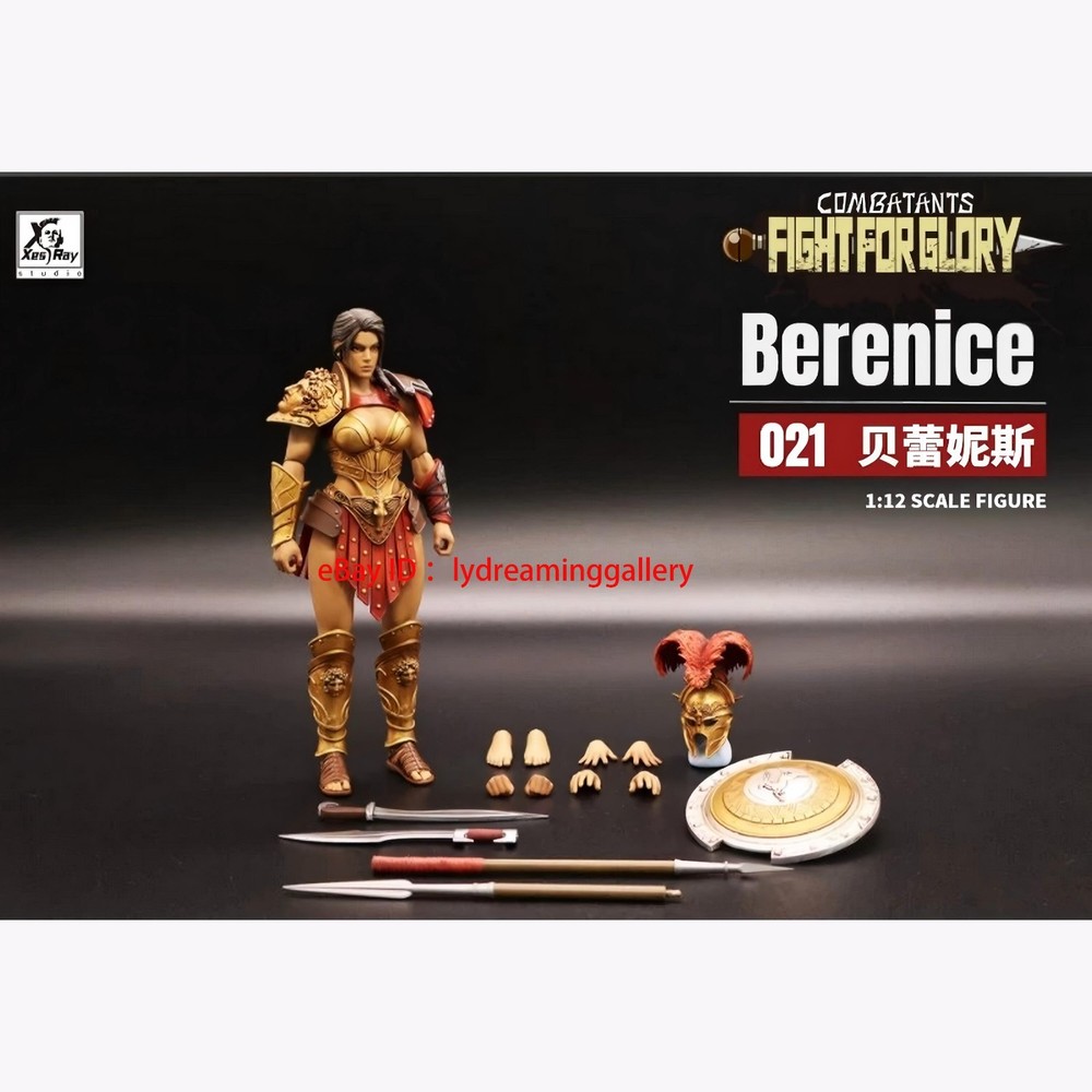 XesRay Studio Combatants Fightforglory Berenice 1/12 Scale Limited Action Figure