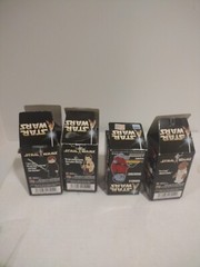 2005 Tomy Star Wars Figures Kubrick Series 5 – 60mm Tall , Leia, Luke, etc