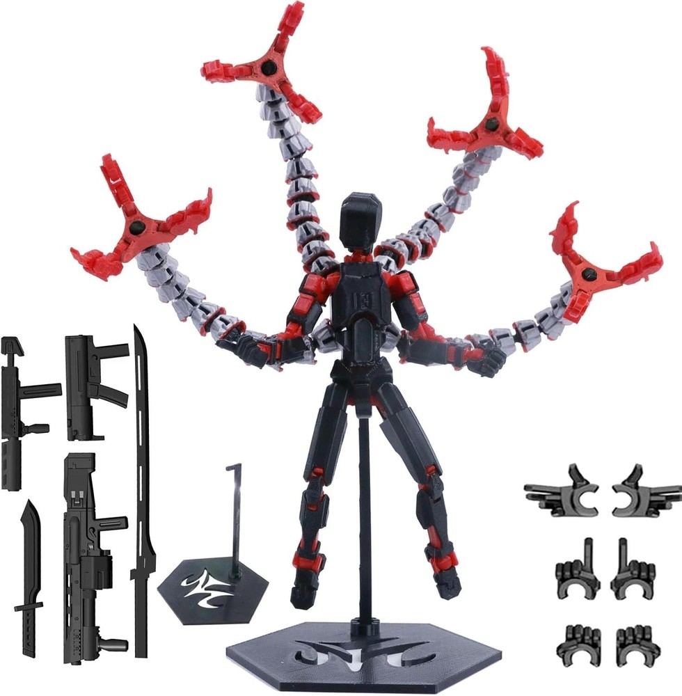 T13 Action Figure (assembly Completed) Titan 13 Dummy 13 Action Figure Robot 13