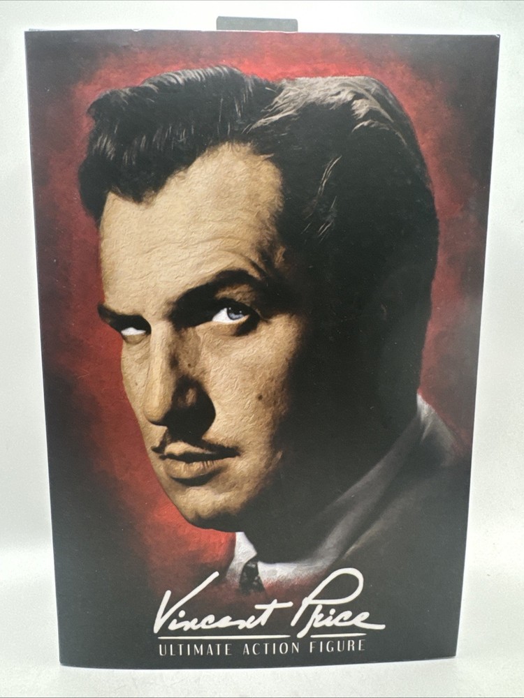 NECA Vincent Price Ultimate action figure new sealed 7” Horror movie Super RARE