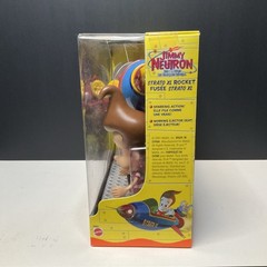 Vintage Mattel 2001 Jimmy Neutron Boy Genius Strato XL Rocket Playset – NEW
