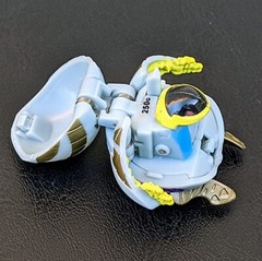 Bakugan B1 Gray Haos Preyas Blank Wheel Classic Battle Brawlers 250G