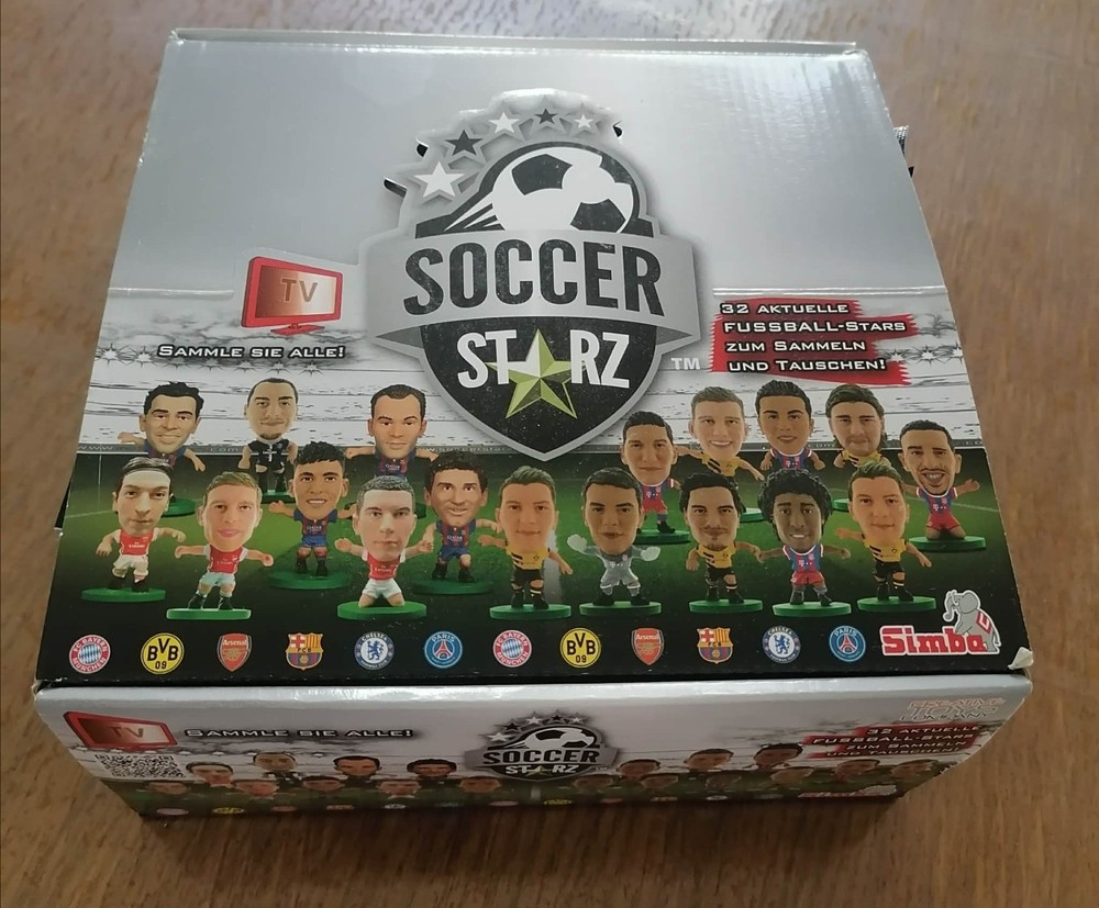 FOOTBALL PLAYERS TOYS SOCCER STARZ EDITION 2014/2015 Not opened 23 Piece+ IBRA
