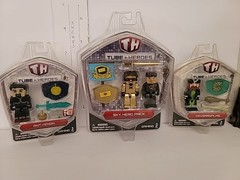Lot of 3 NEW SEALED Tube Heros Figue DanTDM / CaptainSparklez / SkyDoesMinecraft