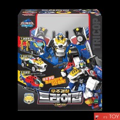 Miniforce Animal Tron TRICOP Space Police 3-Integration Transforming Robot Car