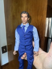 12” Figure 1/6 Batman Begins Custom Bruce Wayne Kitbash Christian Bale