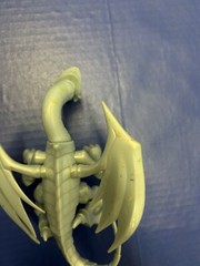 1996 Vintage Yu GI Oh Blue Eyes White Dragon & Thousand Dragon Action Figure Lot