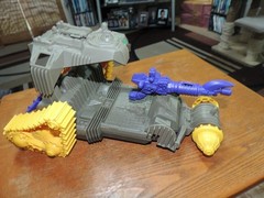 Vintage 1986 Terrascout Inhumanoids Hasbro Action Figure Vehicle 100% complete
