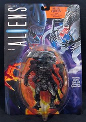 ALIENS-ALIEN QUEEN-1992 Action Figure w/Deadly Chest Hatchling-Unopened-KENNER