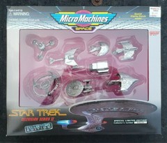 Micro Machines Star Trek Television Series II Limited Edition Set #046288 VHTF