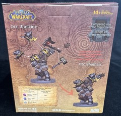 World Of Warcraft 7 Inch Static Figure Epic Wave 1 Orc Warrior & Shaman