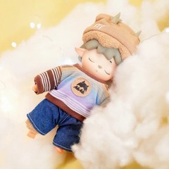 Heyone MIMI City Walk Series Plush Pendant Have a latte Box Figure Toys Gift