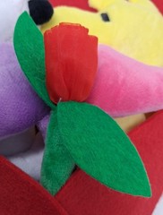 SNOOPY & WOODSTOCK Peanuts 13″ Plush Valentine’s Day Bouquet 2026 New