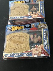 WWE Wrestling Rumblers Champions Triple H And John Cena Exclusive Mini Figure