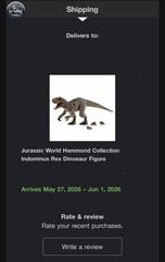 Jurassic World Hammond Collection Indominus Rex NEW Sealed *May 2026* – Presale