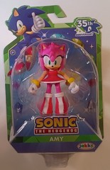 Sonic the Hedgehog 35th Anniversary Amy 2.5 Inch Figure New in Pack In Stock