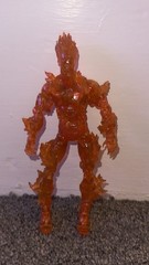 2005 ToyBiz Fantastic Four Movie: FLAME-ON HUMAN TORCH ACTION FIGURE