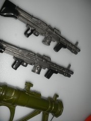 1985 Rambo Figure Accessories Lot Force of Freedom Skyfire Missile Weapons Guns