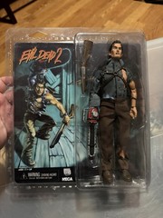 Neca Evil Dead 2 Hero Ash Retro Cloth 8”Action Figure 2014 MIP